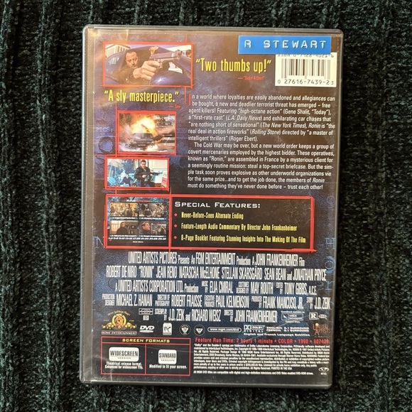 Ronin DVD 1999Classics Movie - Picture 2 of 3